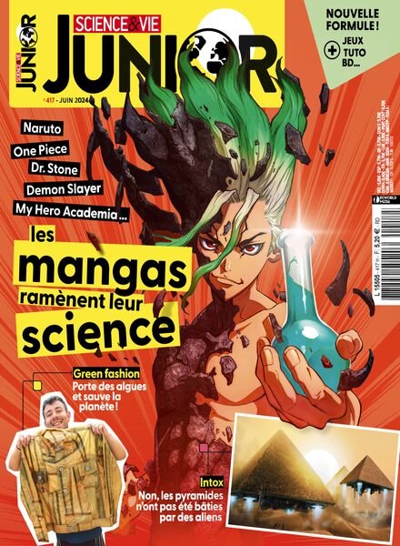 Science & Vie Junior – Juin 2024 Cover