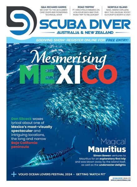 Scuba Diver Australia & New Zealand – Issue 70 2024 Cover
