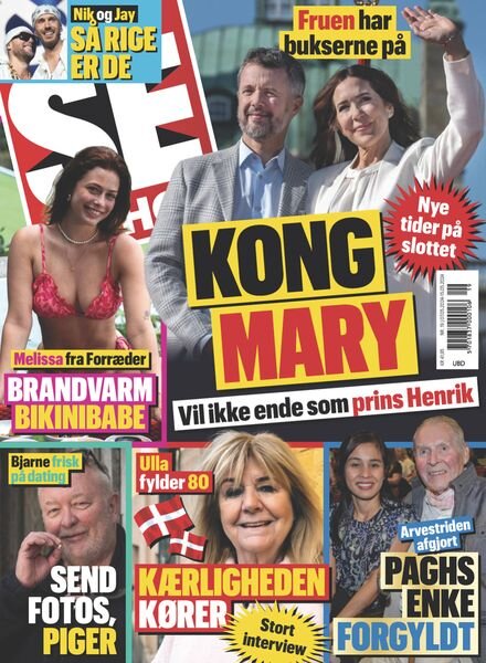 SE og HOR – Uge 19 – 8 Maj 2024 Cover