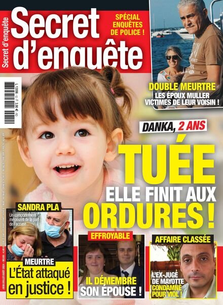 Secret d’enquete – Juin-Juillet-Aout 2024 Cover