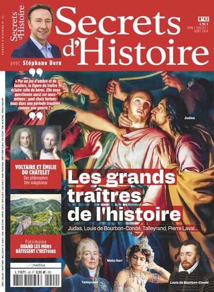 Secrets d’Histoire – Juin-Aout 2024 Cover