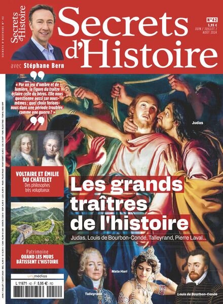 Secrets d’Histoire – Juin-Juillet-Aout 2024 Cover