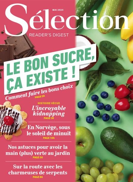 Selection Reader’s Digest France – Mai 2024 Cover