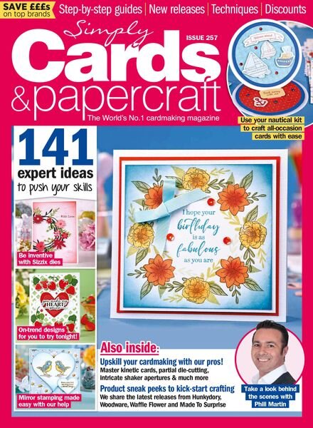 Simply Cards & Papercraft – Issue 257 2024 Cover