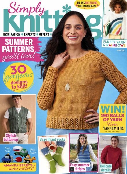 Simply Knitting – June 2024 Cover
