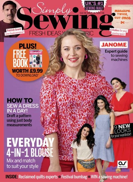 Simply Sewing – Issue 121 – 9 May 2024 Cover