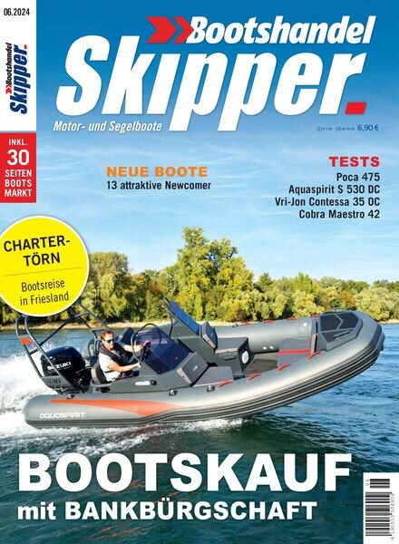 Skipper Bootshandel – Juni 2024 Cover