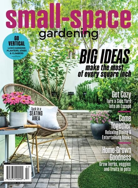 Small-Space – Gardening 2024 Cover