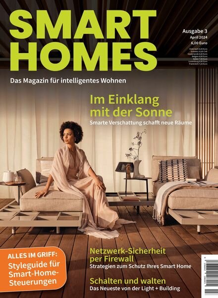 Smart Homes – April 2024 Cover