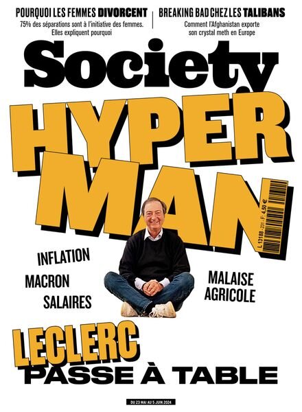 Society – 23 Mai 2024 Cover