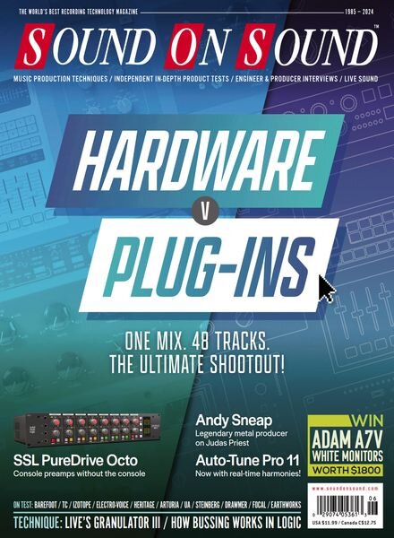 Sound On Sound USA – June 2024 Cover