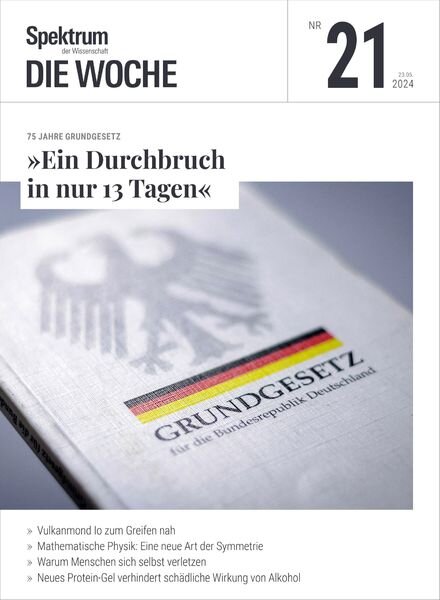 Spektrum Die Woche – 23 Mai 2024 Cover