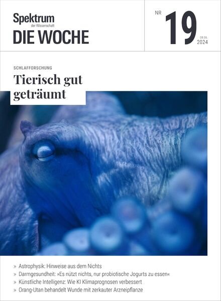 Spektrum Die Woche – 9 Mai 2024 Cover