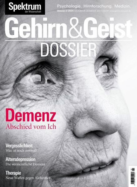 Spektrum Gehirn&Geist Dossier – 26 April 2024 Cover