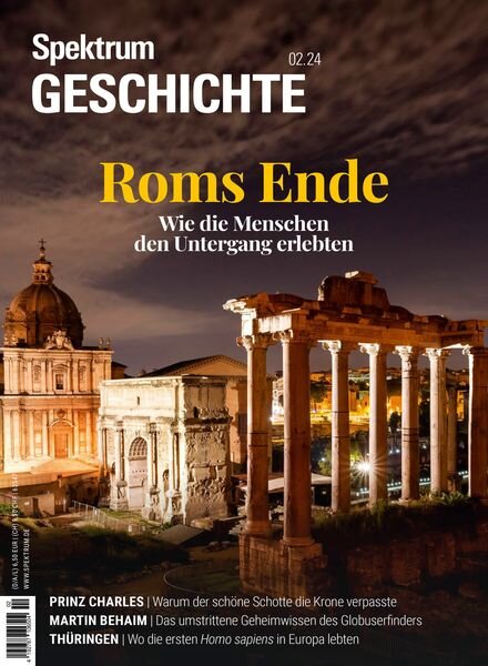 Spektrum Geschichte – Roms Ende 2024 Cover