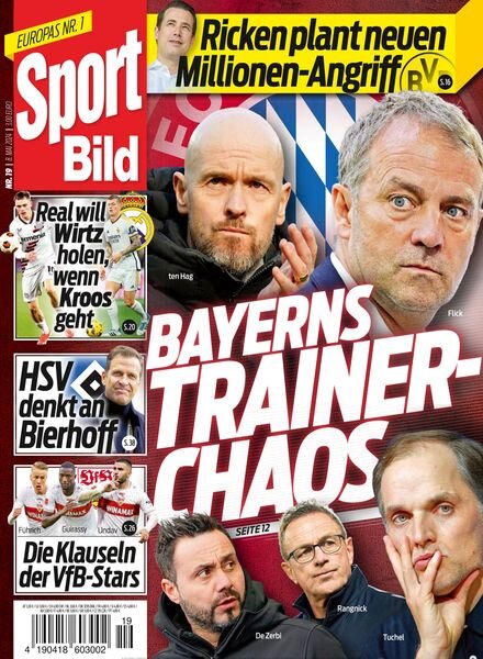 Sport Bild – 8 Mai 2024 Cover