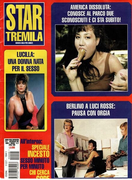 Star Tremila – N 8 Aprile 1999 Cover
