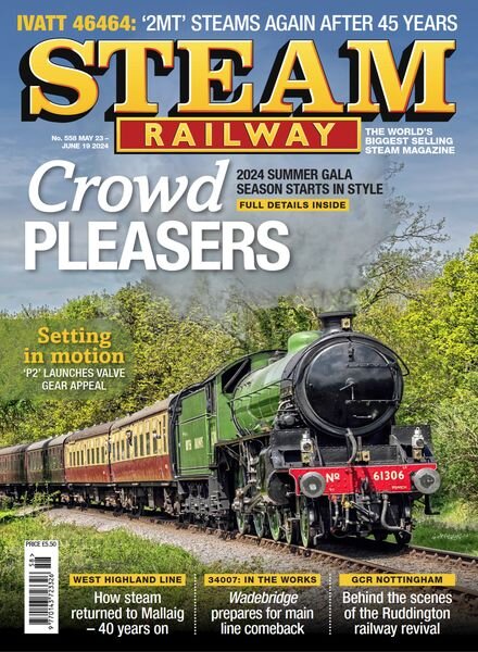 Steam Railway – Issue 558 – 23 May 2024 Cover