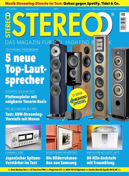 Stereo – Juni 2024 Cover
