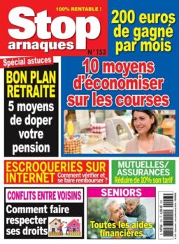 Stop Arnaques – Juin-Juillet-Aout 2024