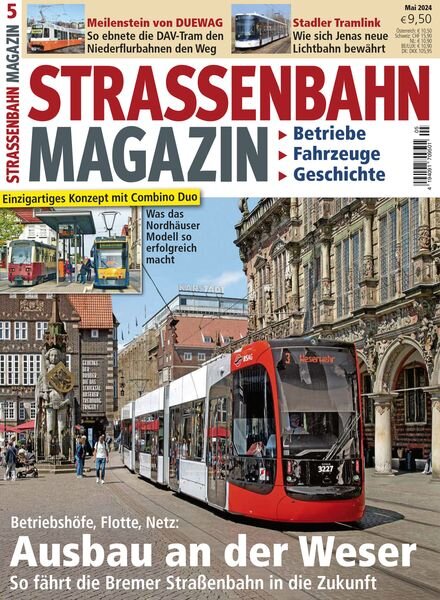Strassenbahn Magazin – Mai 2024 Cover