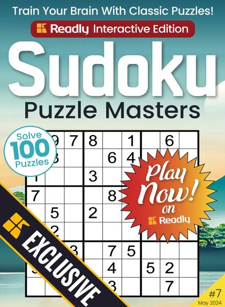 Sudoku Puzzle Masters – May 2024 Cover