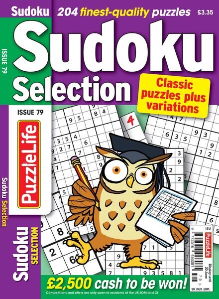 Sudoku Selection – Issue 79 – May 2024 Cover