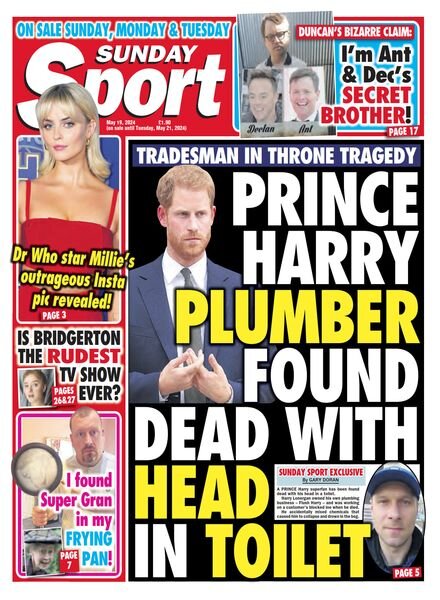 Sunday Sport – May 19 2024 Cover
