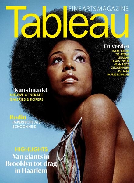 Tableau Fine Arts Magazine – Summer 2024 Cover