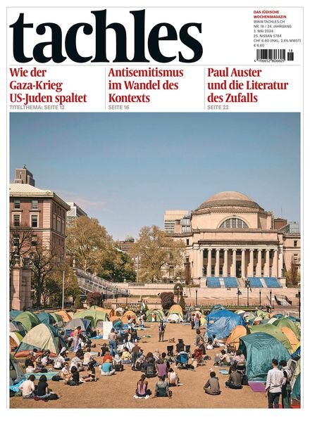 Tachles – 3 Mai 2024 Cover