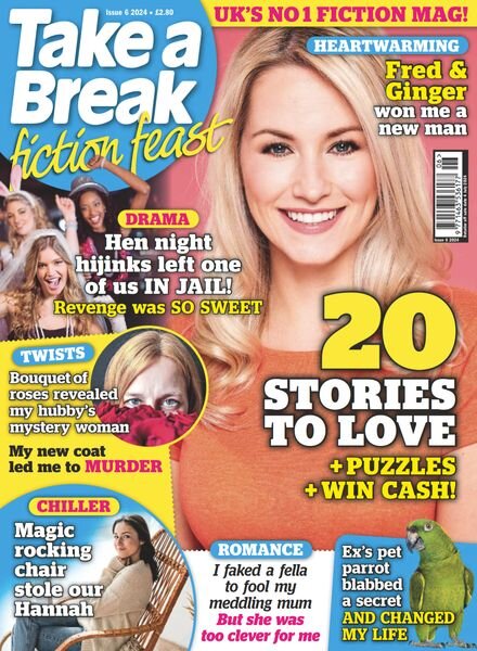 Take a Break Fiction Feast – June 2024 Cover