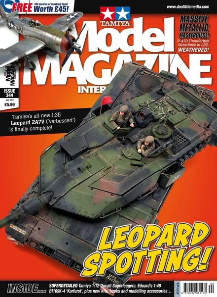 Tamiya Model Magazine – June 2024 Cover