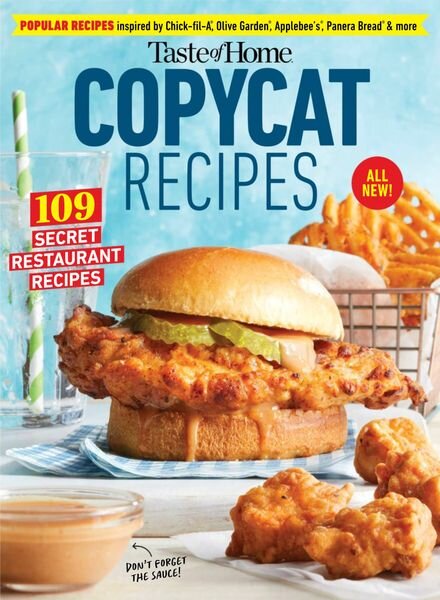 Taste of Home – Copycat Recipes 2024 Cover