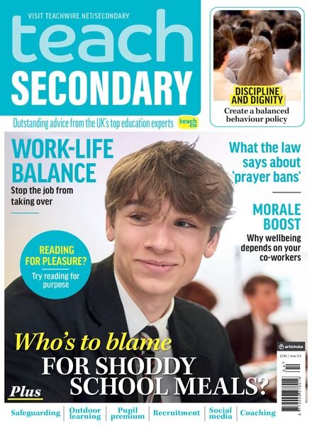 Teach Secondary – May-June 2024 Cover