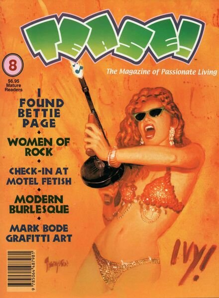 Tease Burlesque Magazine – N 8 Cover