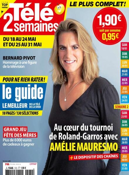 Tele 2 Semaines – 18 Mai 2024 Cover