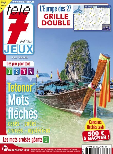 Tele 7 Jeux – Mai 2024 Cover