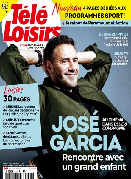 Tele Loisirs – 13 Mai 2024 Cover