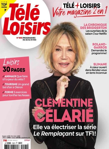 Tele Loisirs – 20 Mai 2024 Cover