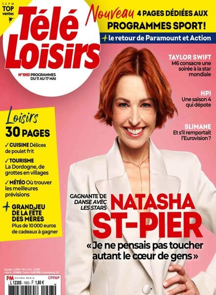 Tele Loisirs – 6 Mai 2024 Cover