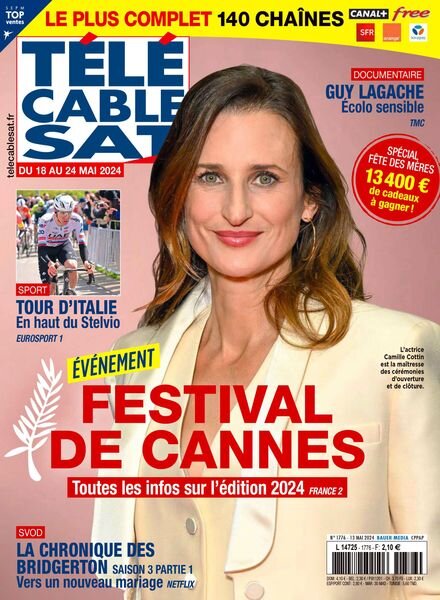 Telecable Sat Hebdo – 13 Mai 2024 Cover