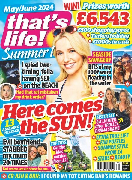 That’s Life Monthly – May-June 2024 Cover