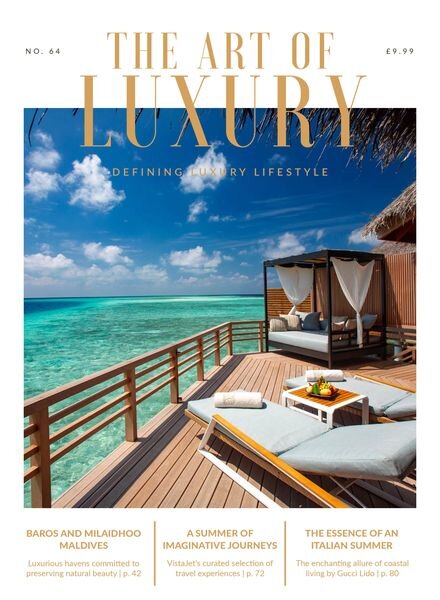 The Art of Luxury – May-June 2024 Cover