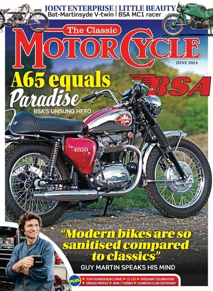 The Classic MotorCycle – June 2024 Cover
