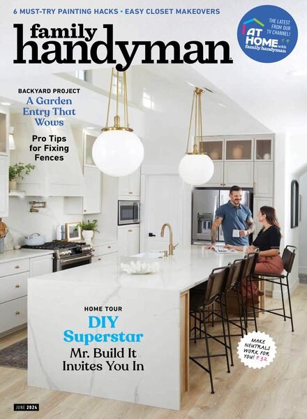 The Family Handyman – June 2024 Cover