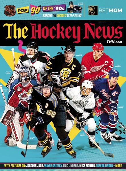 The Hockey News – Top 90 of the ’90s – 4 May 2024 Cover