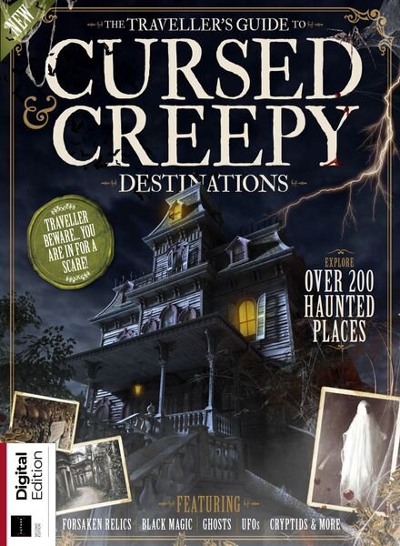 The Traveller’s Guide to Cursed & Creepy Destinations – 2nd Edition – February 2024 Cover