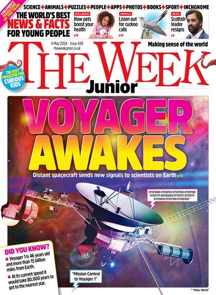 The Week Junior UK – Issue 438 – 4 May 2024 Cover
