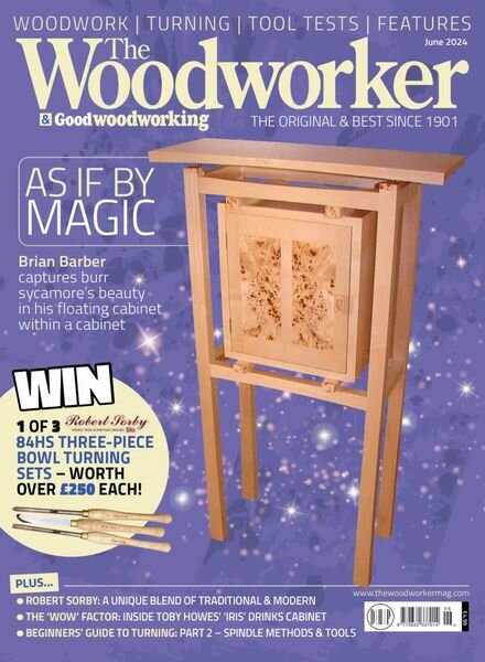 The Woodworker & Woodturner – June 2024 Cover