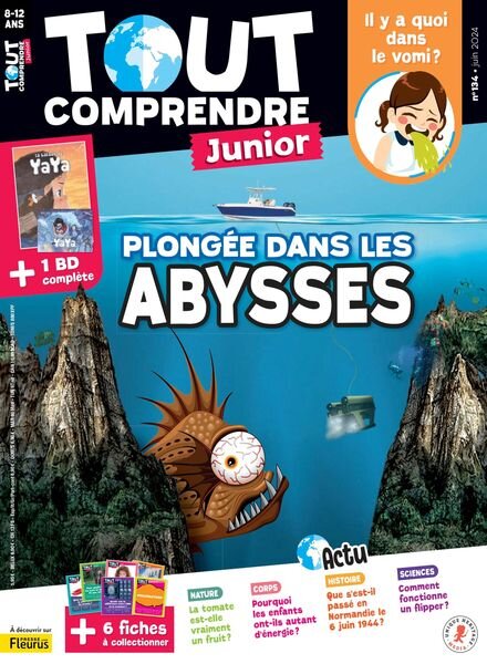 Tout Comprendre Junior – Juin 2024 Cover